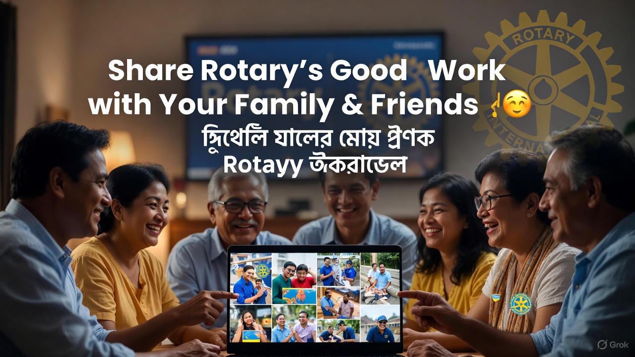 Share Rotary with family and friends